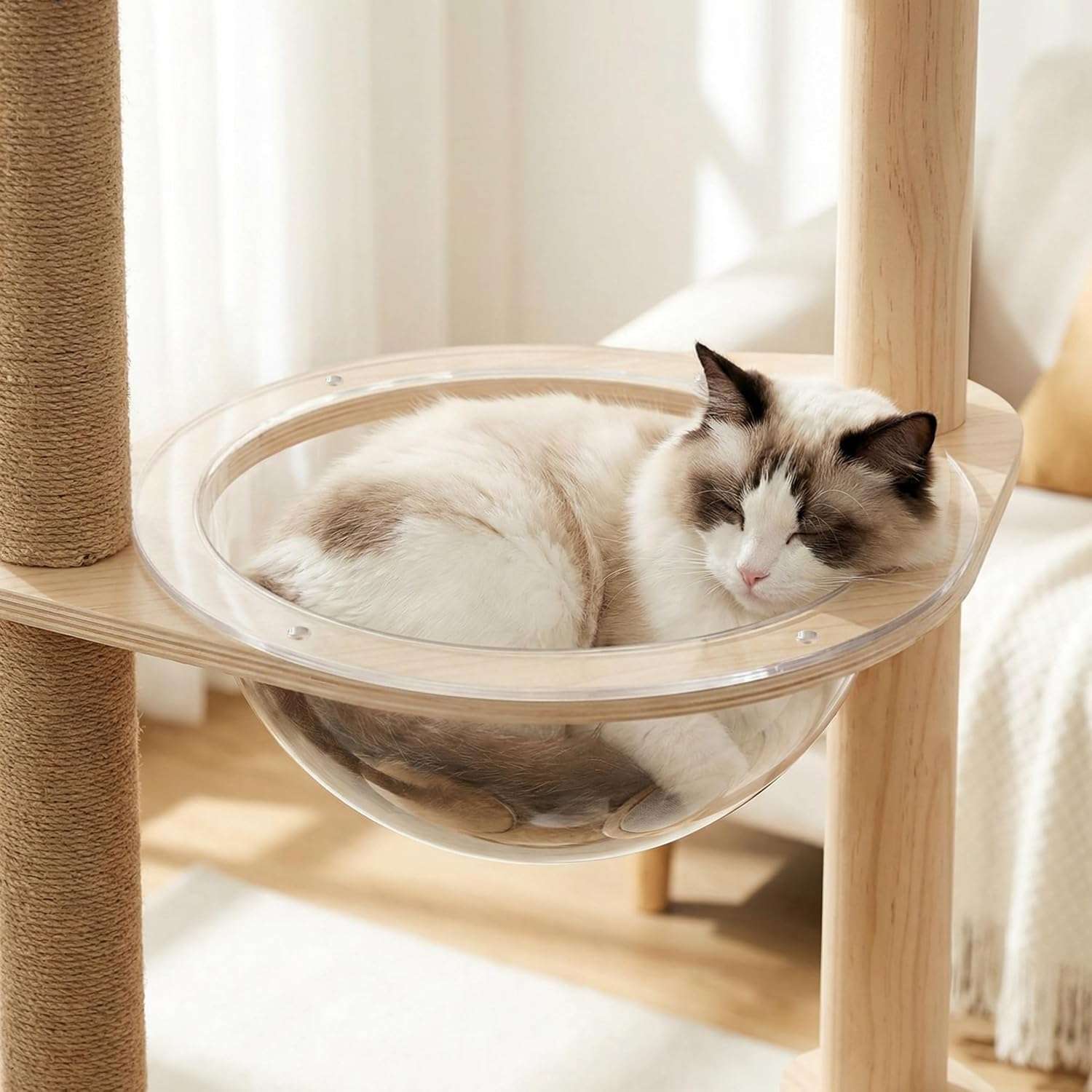 paquete de 2 ventanas transparentes tipo cupula para vallas de perros con diametro de 31.50 centimetros