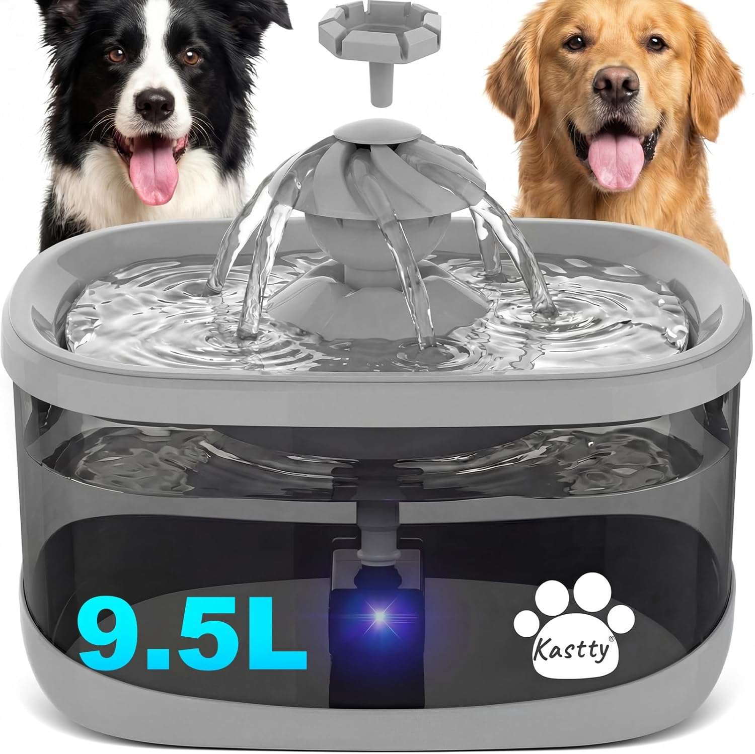 Dispensador Automatico Agua Mascotas 9 Litros Kastty - Imagen 9