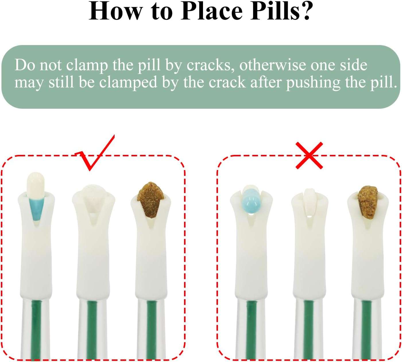 Dispensador De Medicamentos Veterinario Pastillas Para Gatos Perros Punta Fija - Imagen 5