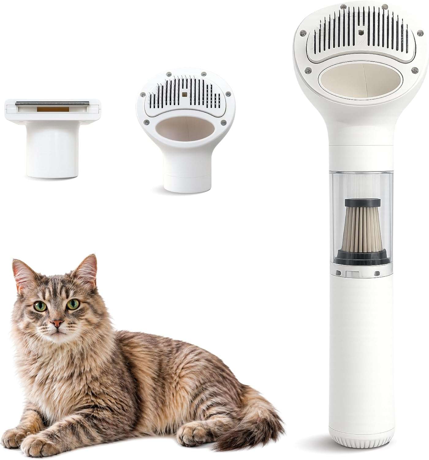 aspiradora inalambrica furso para aseo de gatos y perros con pantalla lcd y accesorios ideal para chile
