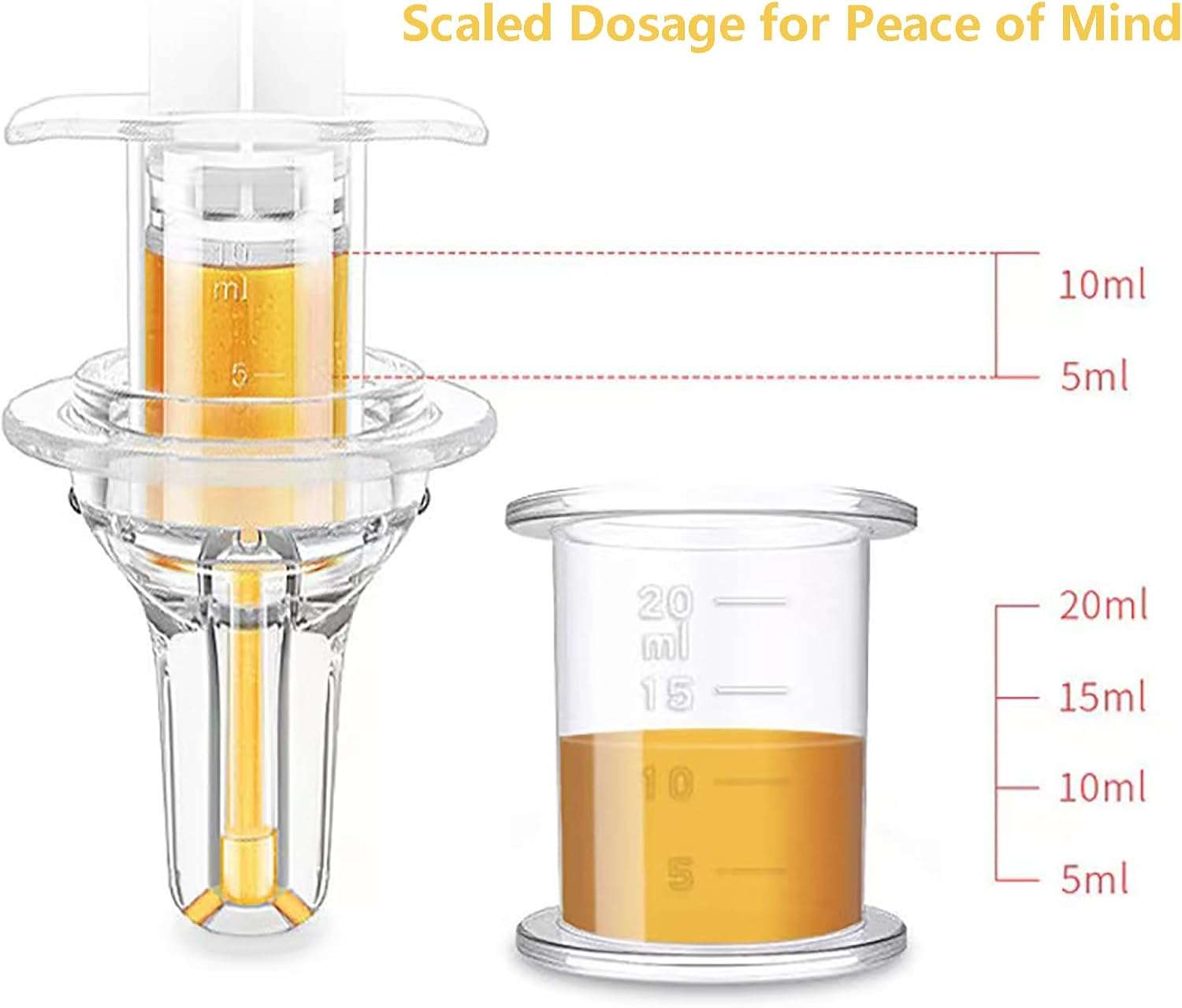 kit de alimentacion liquida para mascotas con jeringa de 9 mililitros y chupete de silicona de dos vias ideal para chile