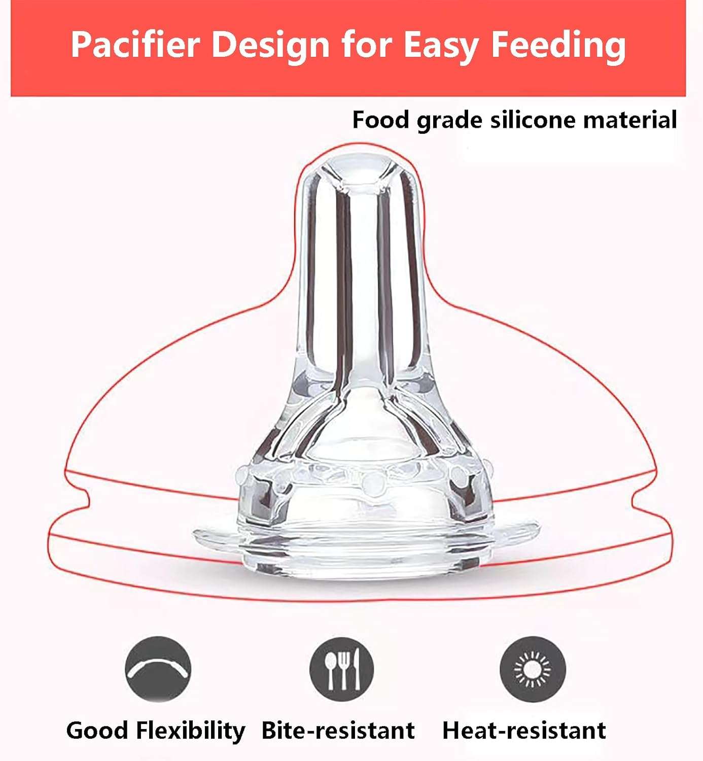 kit de alimentacion liquida para mascotas con jeringa de 9 mililitros y chupete de silicona de dos vias ideal para chile