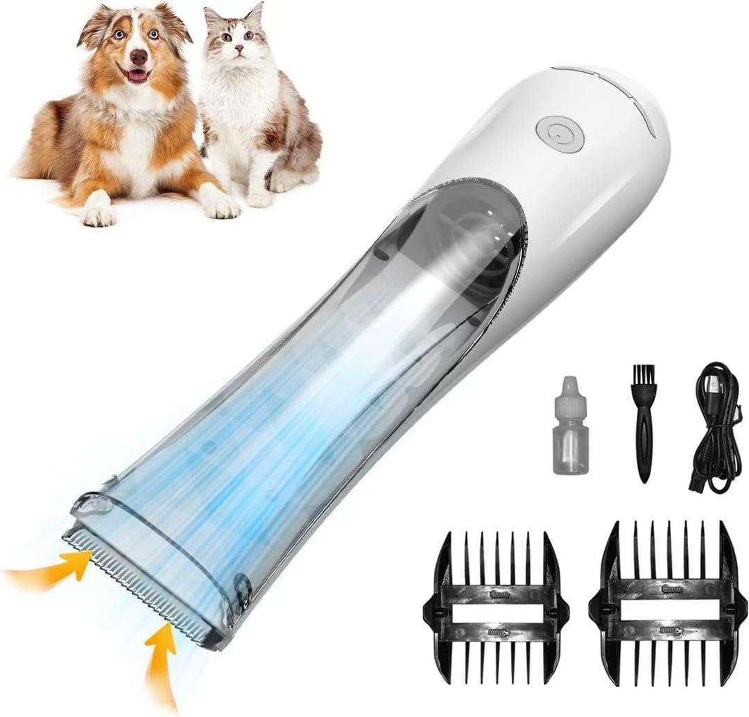 cortapelo con aspiradora inalambrico para perros y gatos omana con peines ajustables ideal para chile