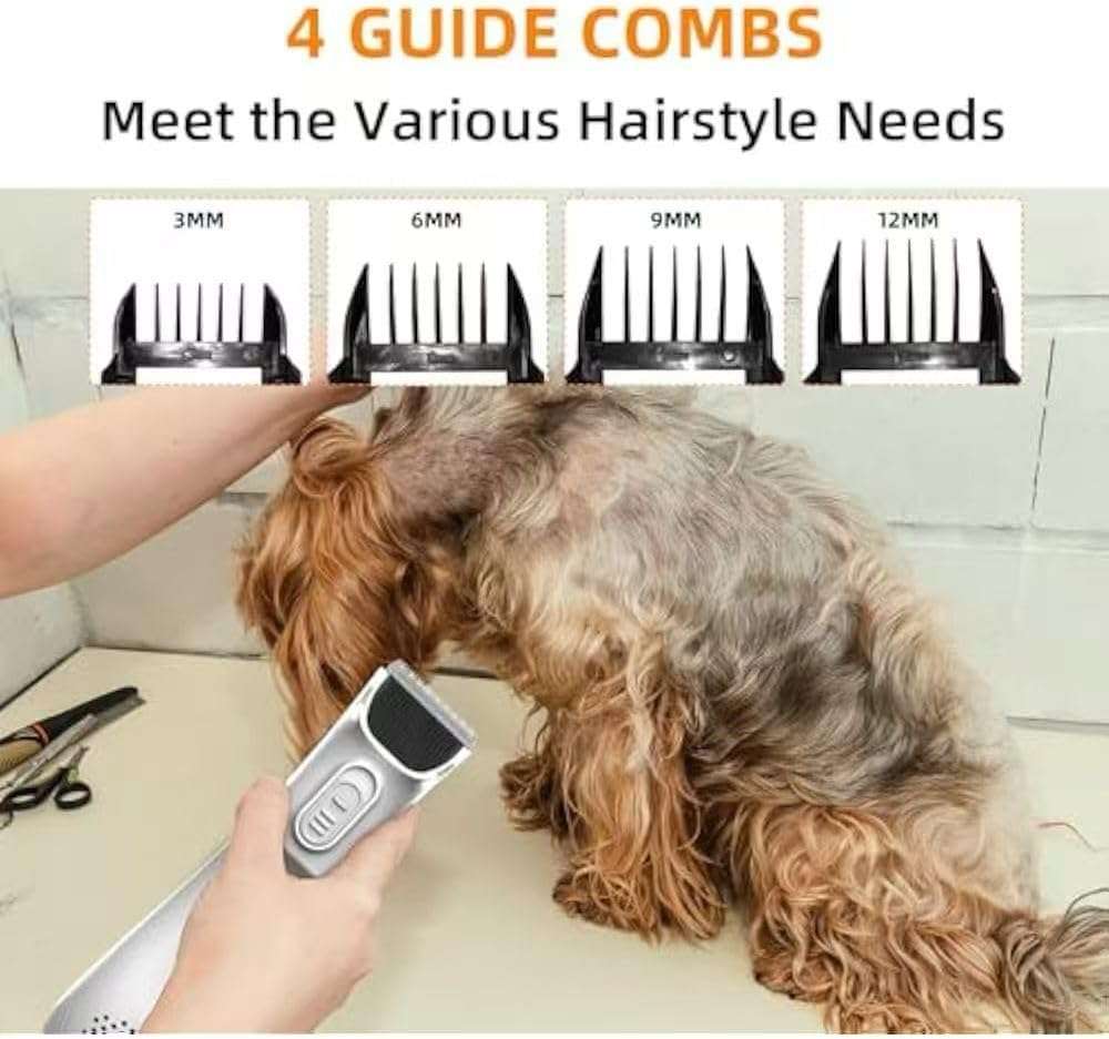 cortapelo con aspiradora inalambrico para perros y gatos omana con peines ajustables ideal para chile