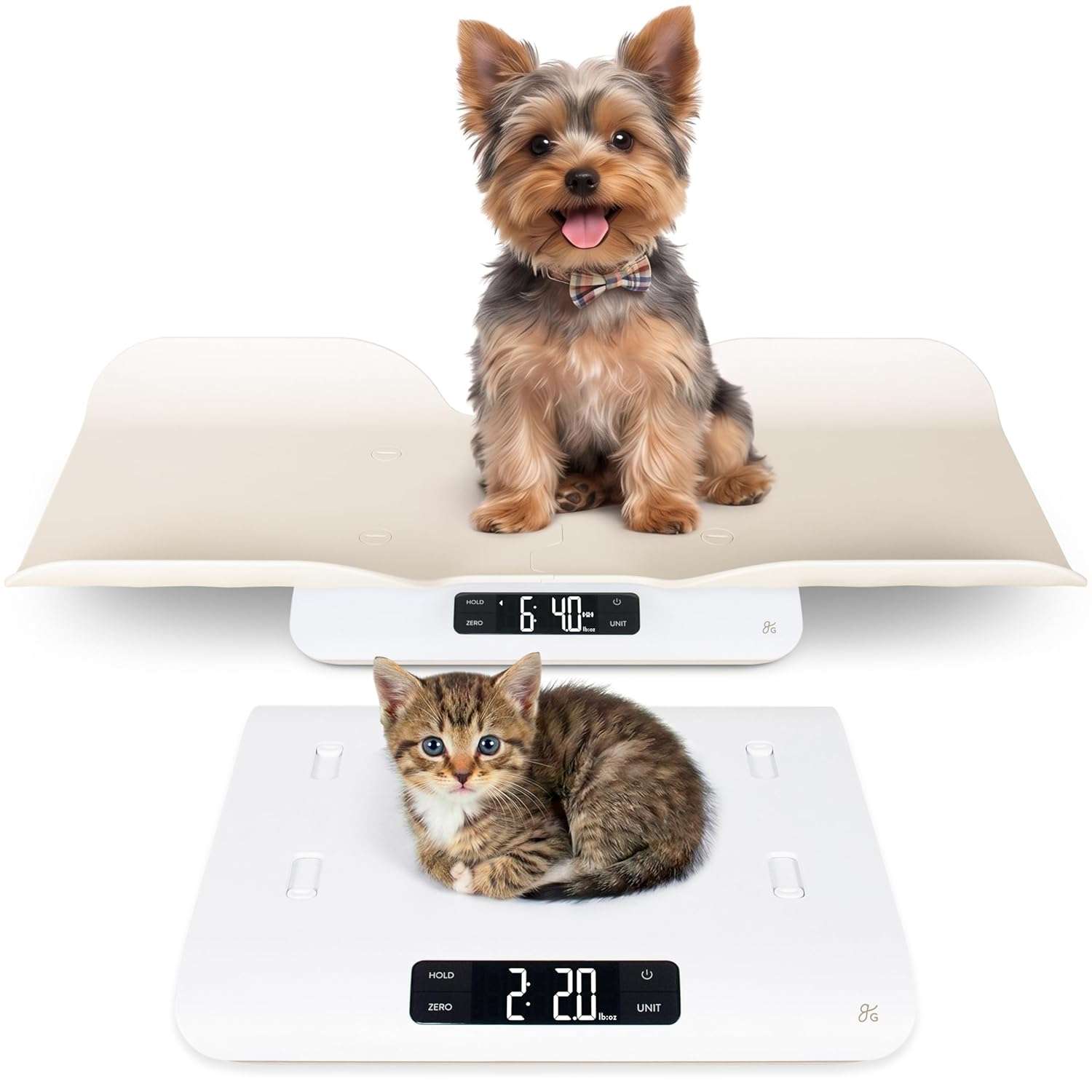 pesa digital greater goods para mascotas pequeñas con capacidad de 20 kilos y algoritmo antimovimiento ideal para chile