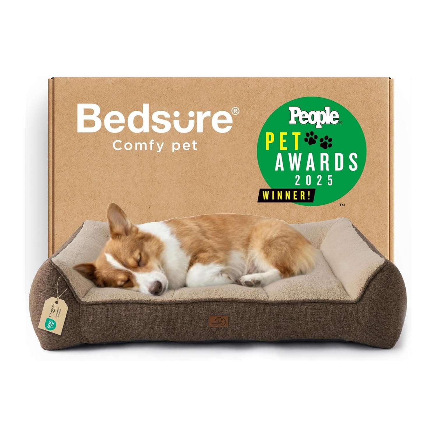 cama ortopedica para perro mediano con funda impermeable lavable felpa sherpa y reposacabezas ideal para chile