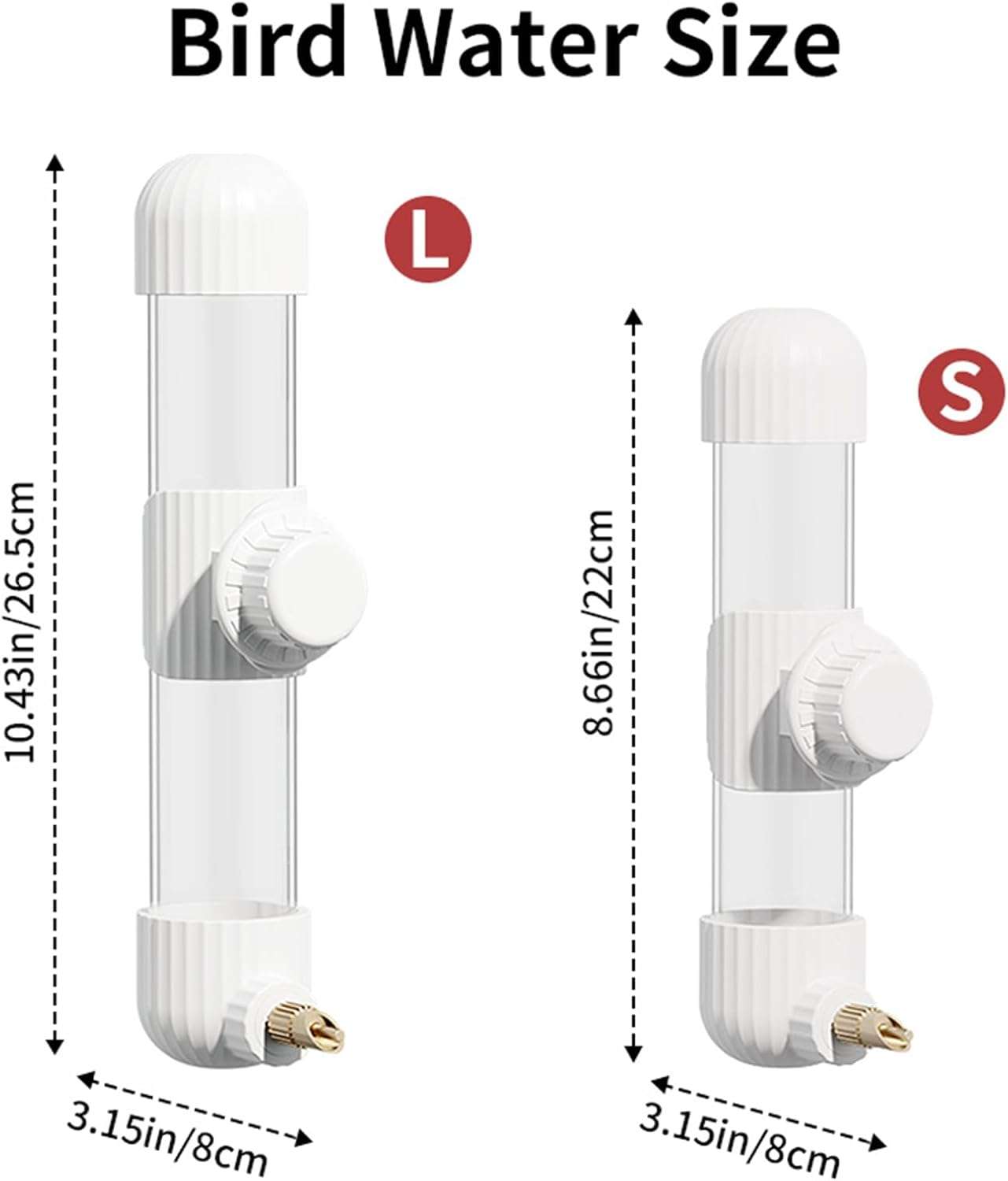 Bebedero Automatico Antiderrames Para Pajaros Y Loros - Imagen 3