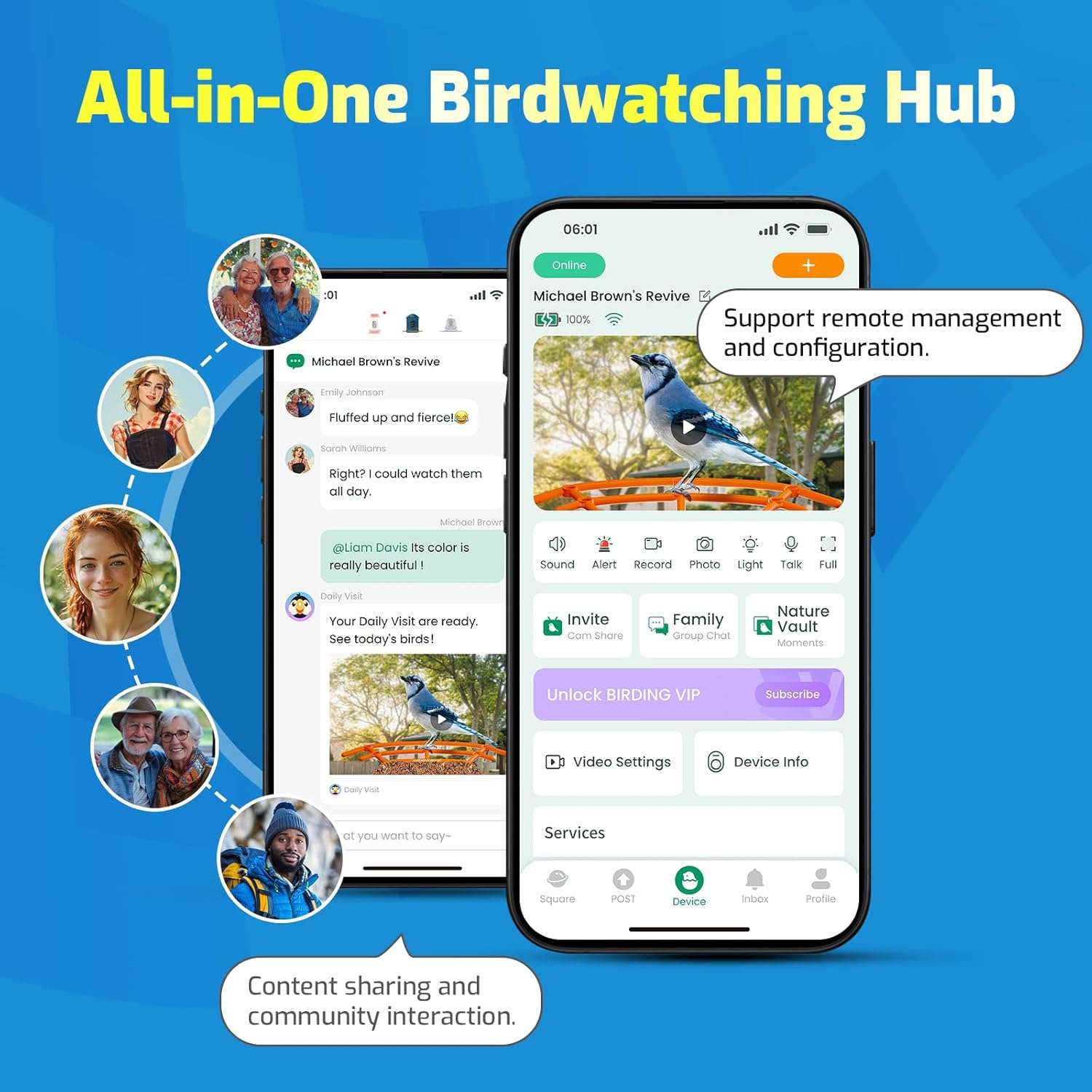 comedero inteligente para pajaros con camara wifi energia solar y aplicacion movil