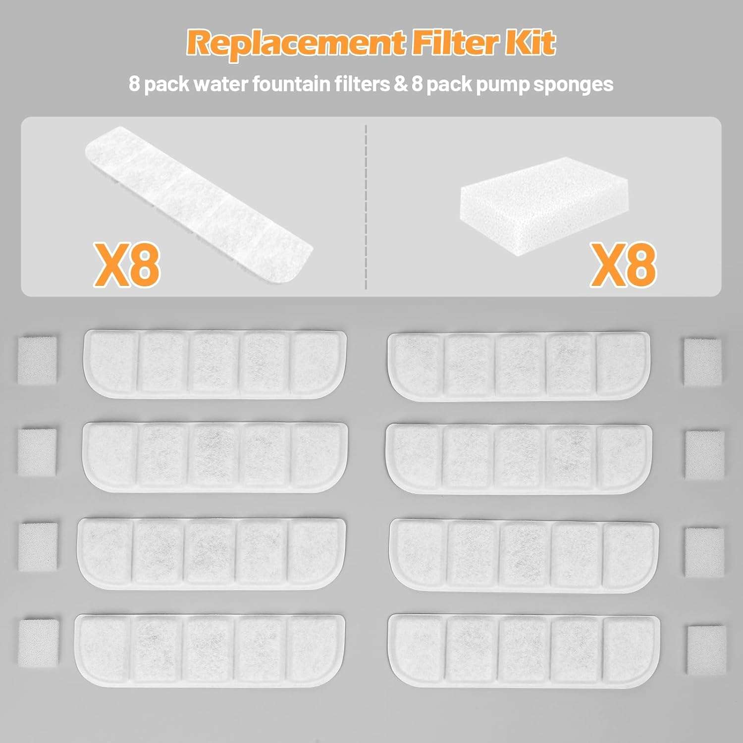 Filtros De Repuesto Para Fuente De Agua Perros 10 Litros - Imagen 2