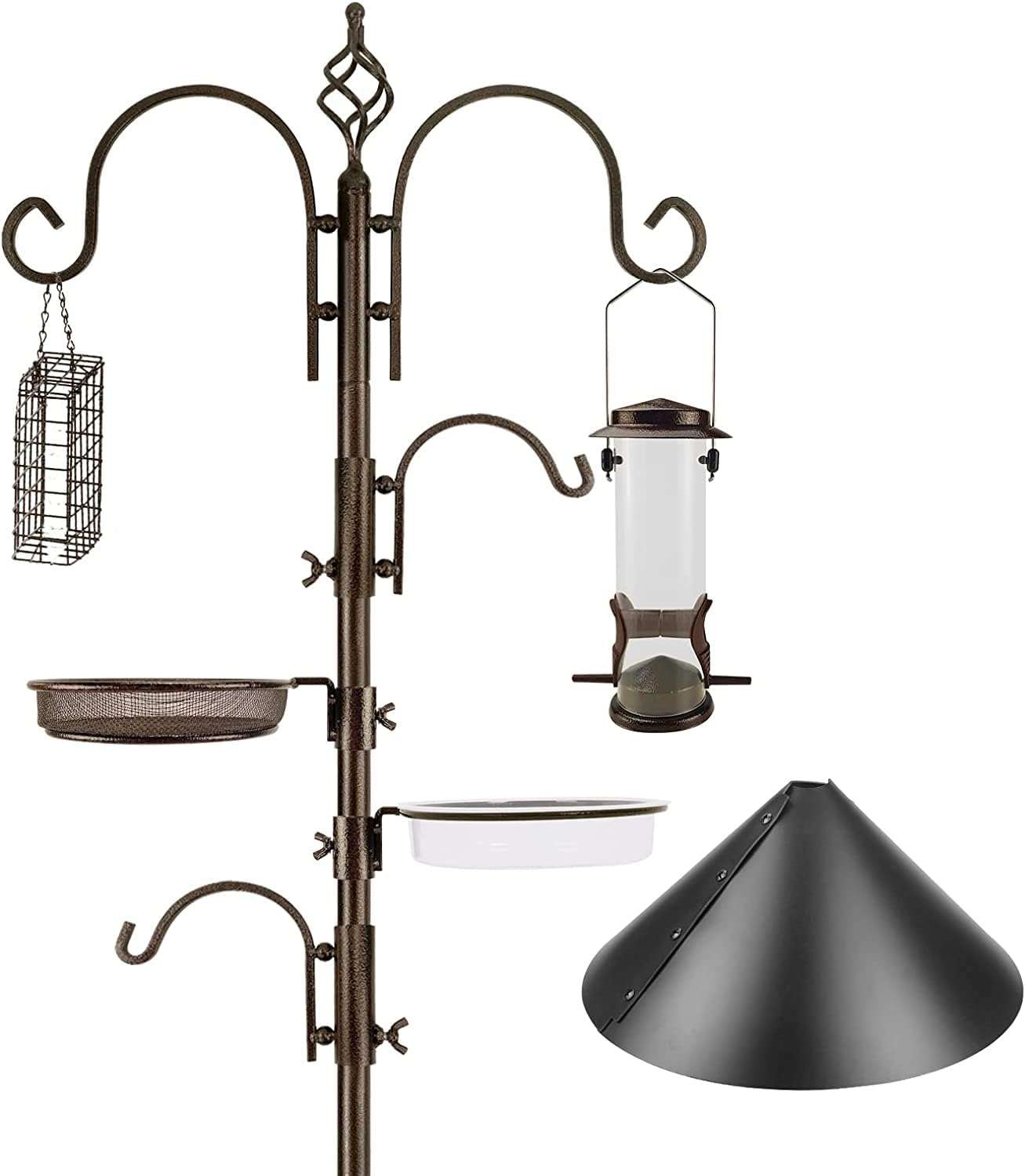 Kit Colgador De Comederos Y Bebederos Para Pajaros Exterior 238 cm - Imagen 9
