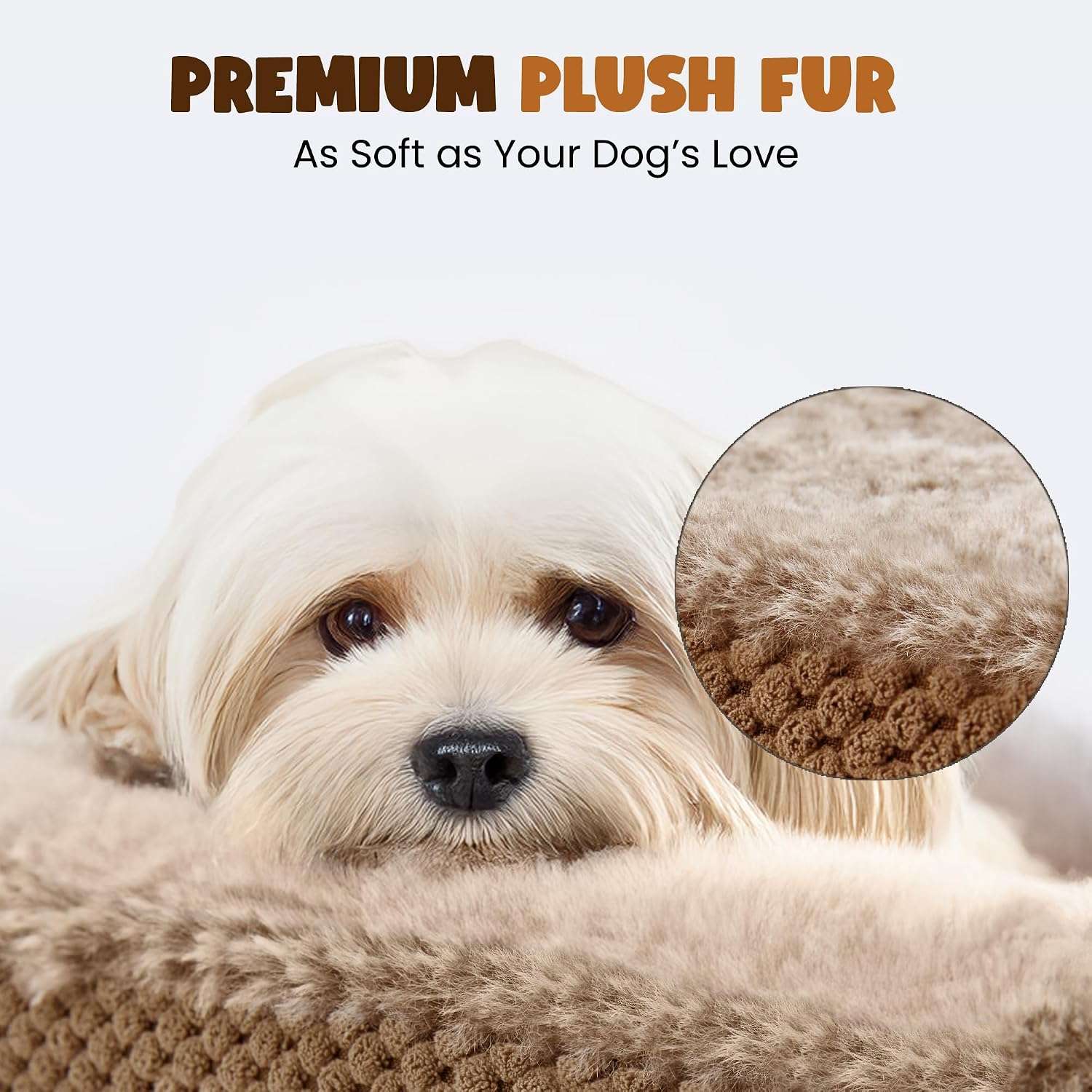 cama ortopedica redonda para perros grandes con espuma viscoelastica funda extraible y bordes reforzados