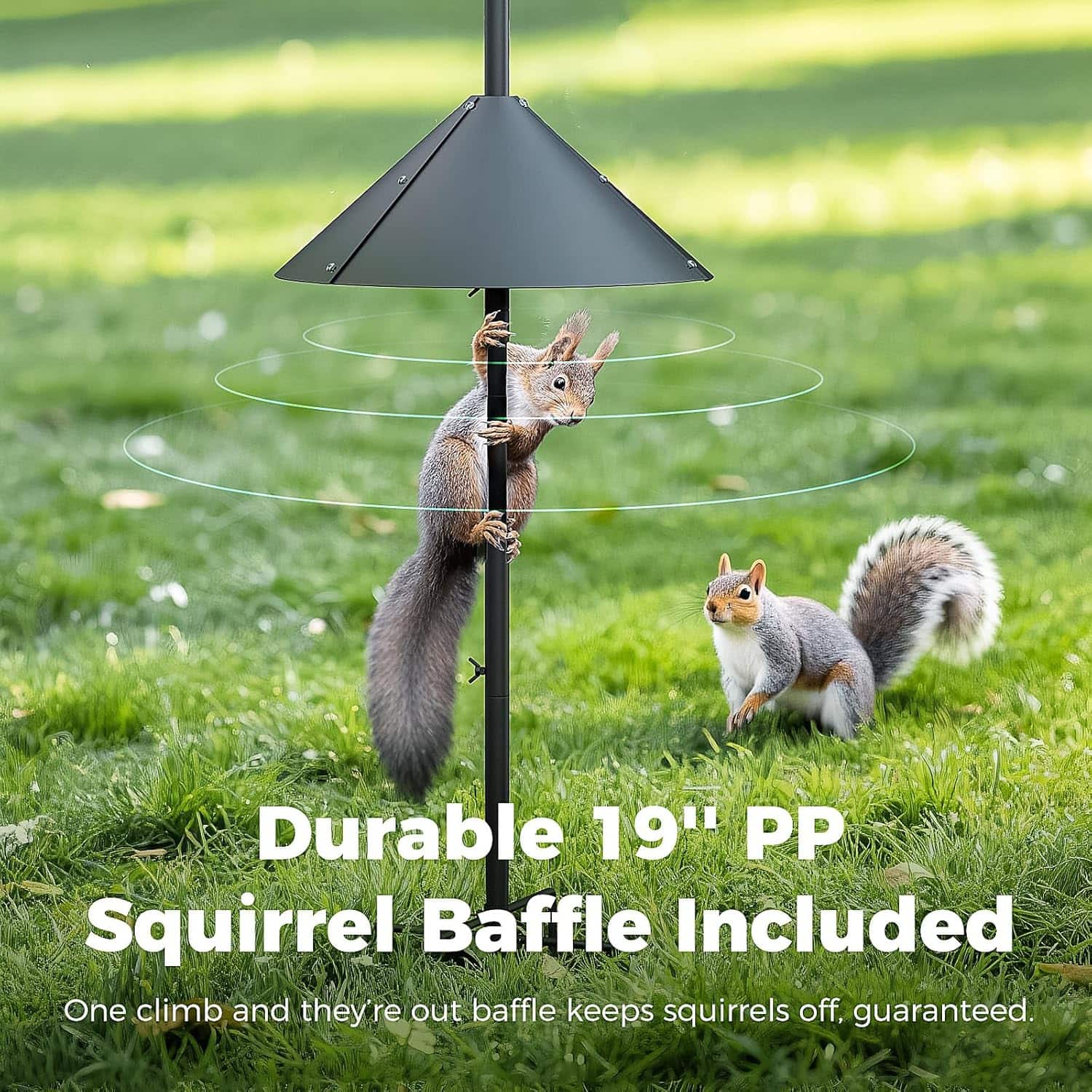 Soporte Metalico Ajustable Para Casa De Aves Y Camaras 231 cm - Imagen 9